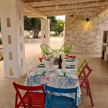 Villa I Trulli E La Di Uma Carovigno